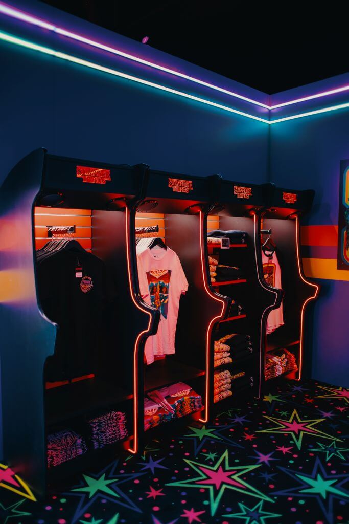 Videogame machines with a retro vibe